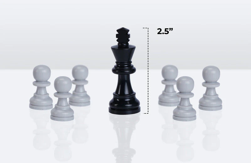 Plastic Chess Pieces - Miko Chess - Image 2